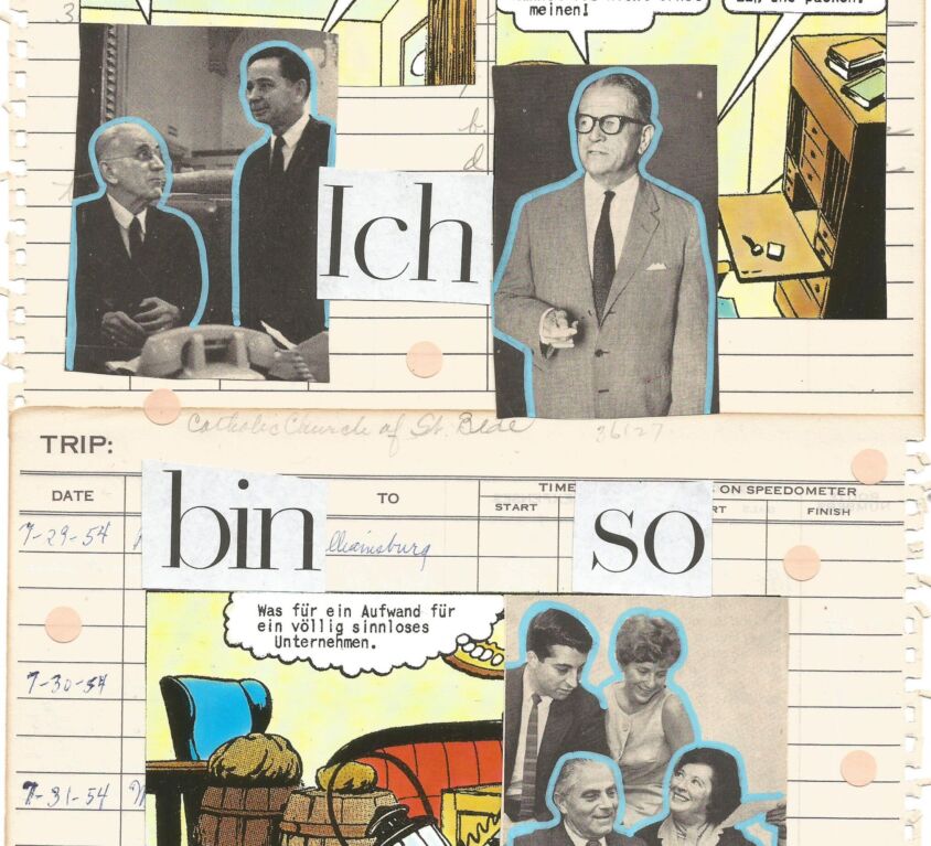 Dunia Barrera_Ich bin so froh_2022_Analog Collage_21x30cm