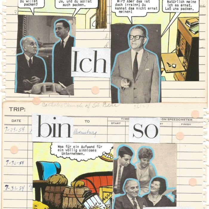 Dunia Barrera_Ich bin so froh_2022_Analog Collage_21x30cm