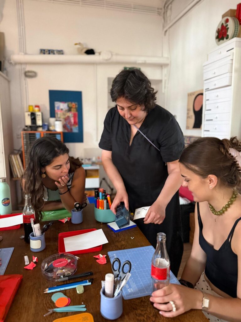 A workshop evening at the table