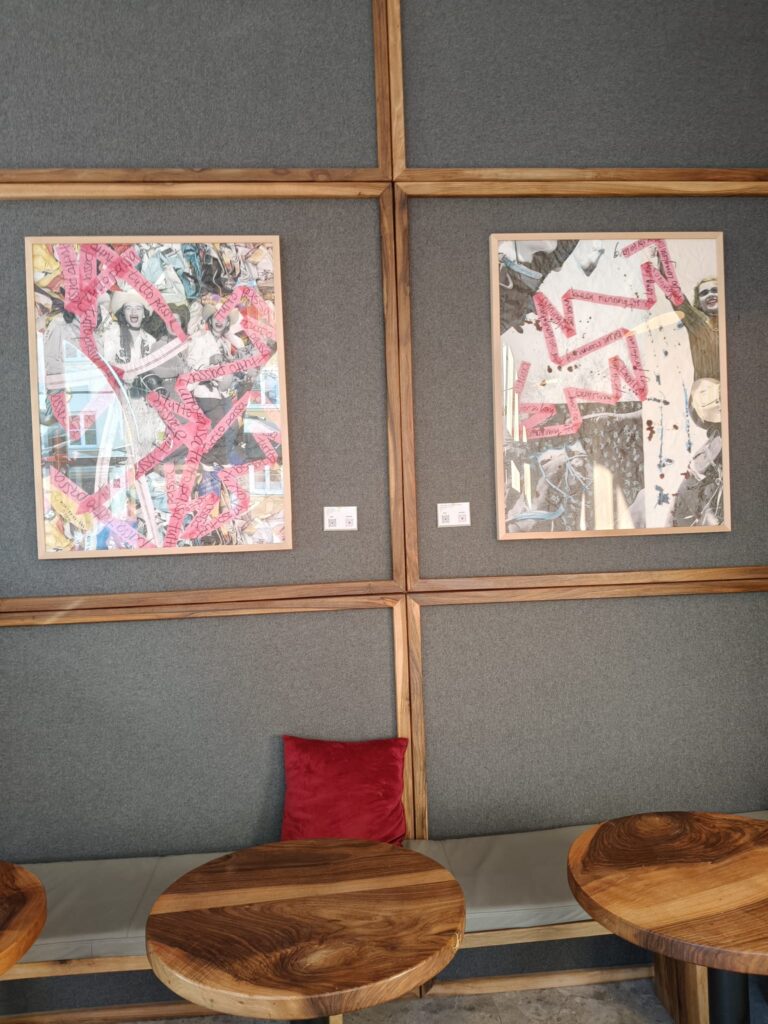 Tutto passa and Been running for so long by Dunia Barrera at Café Morso, Munich